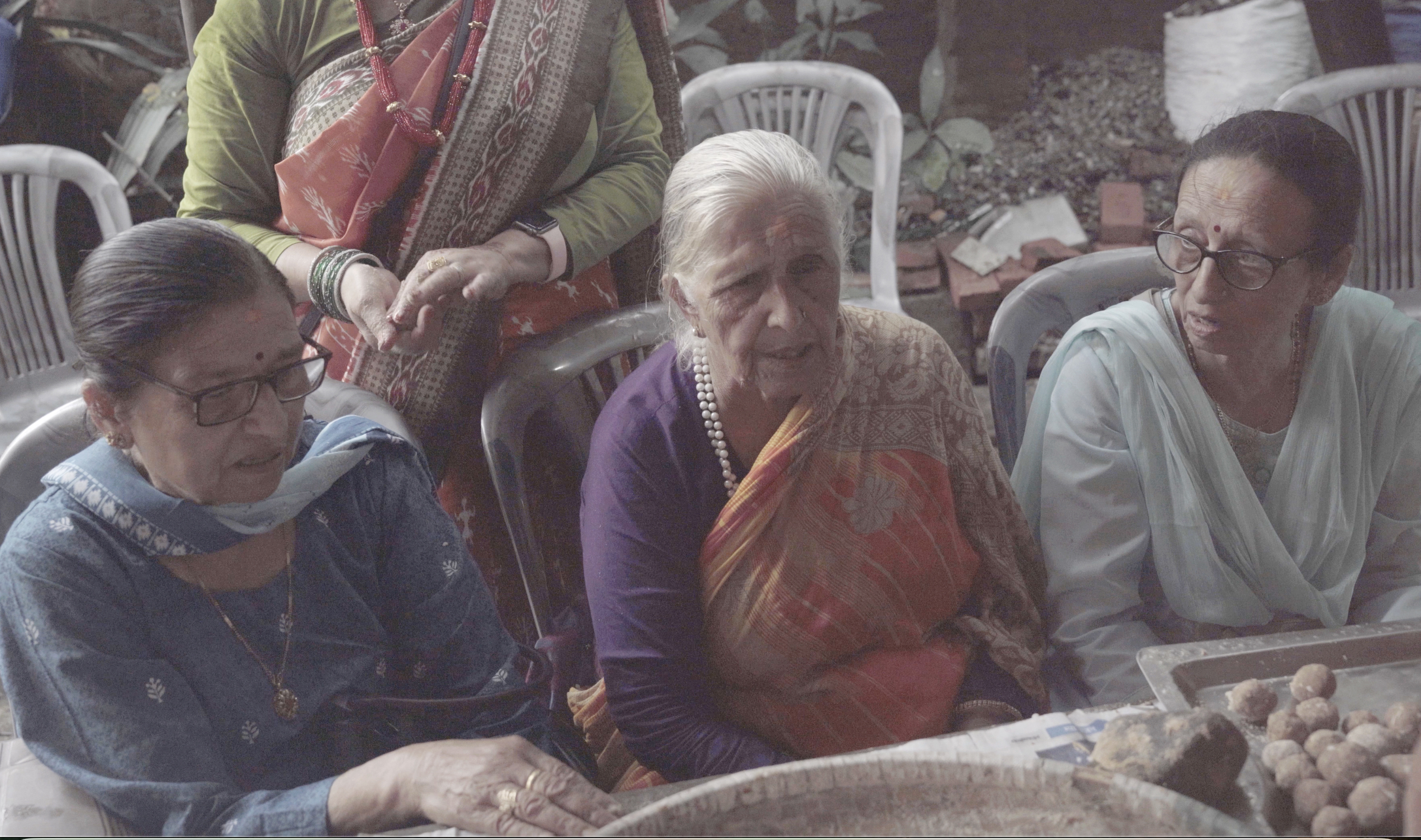 Ganga Niraula - Toran Kumari - Manju Nepal sing sangini songs as part of wedding festivities - Film Still Courtesy Bunu Dhungana.jpg